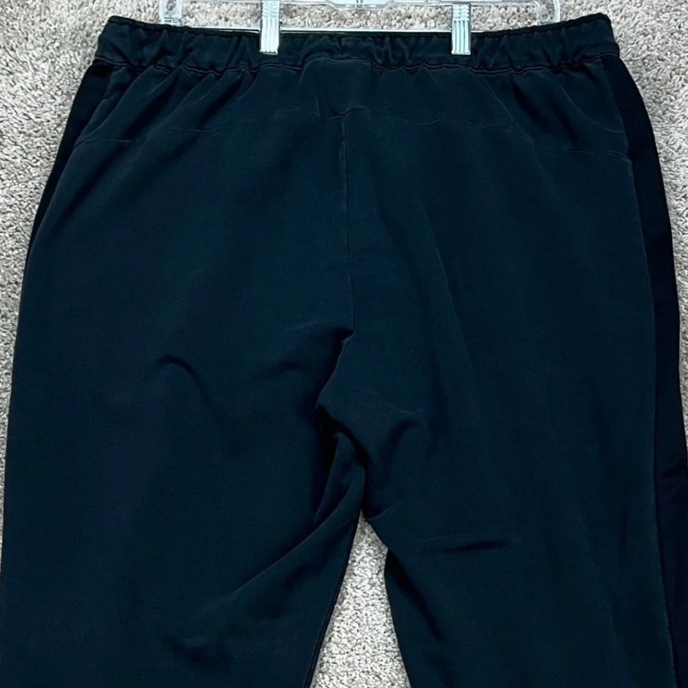 Puma SweatPants Mens XL Black Tapered Joggers Stretch Waistband Drawstring EUC - Picture 6 of 16